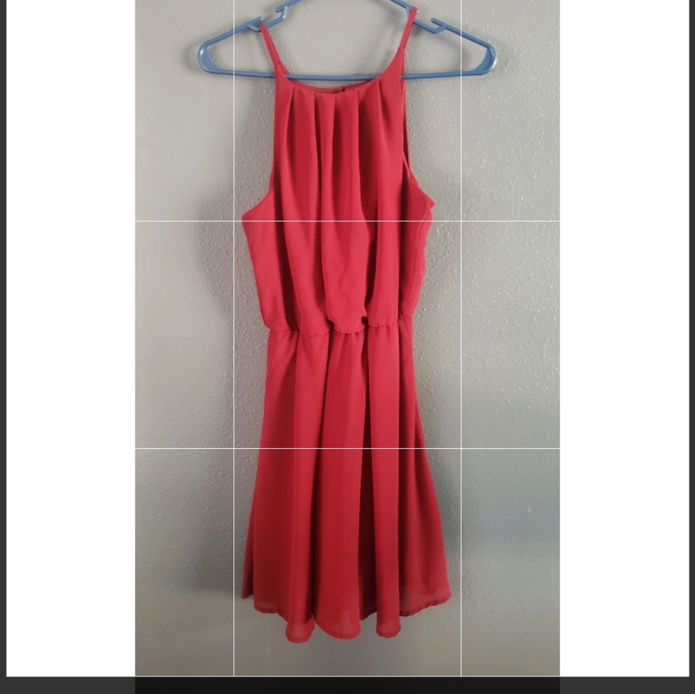 Silk mini dress